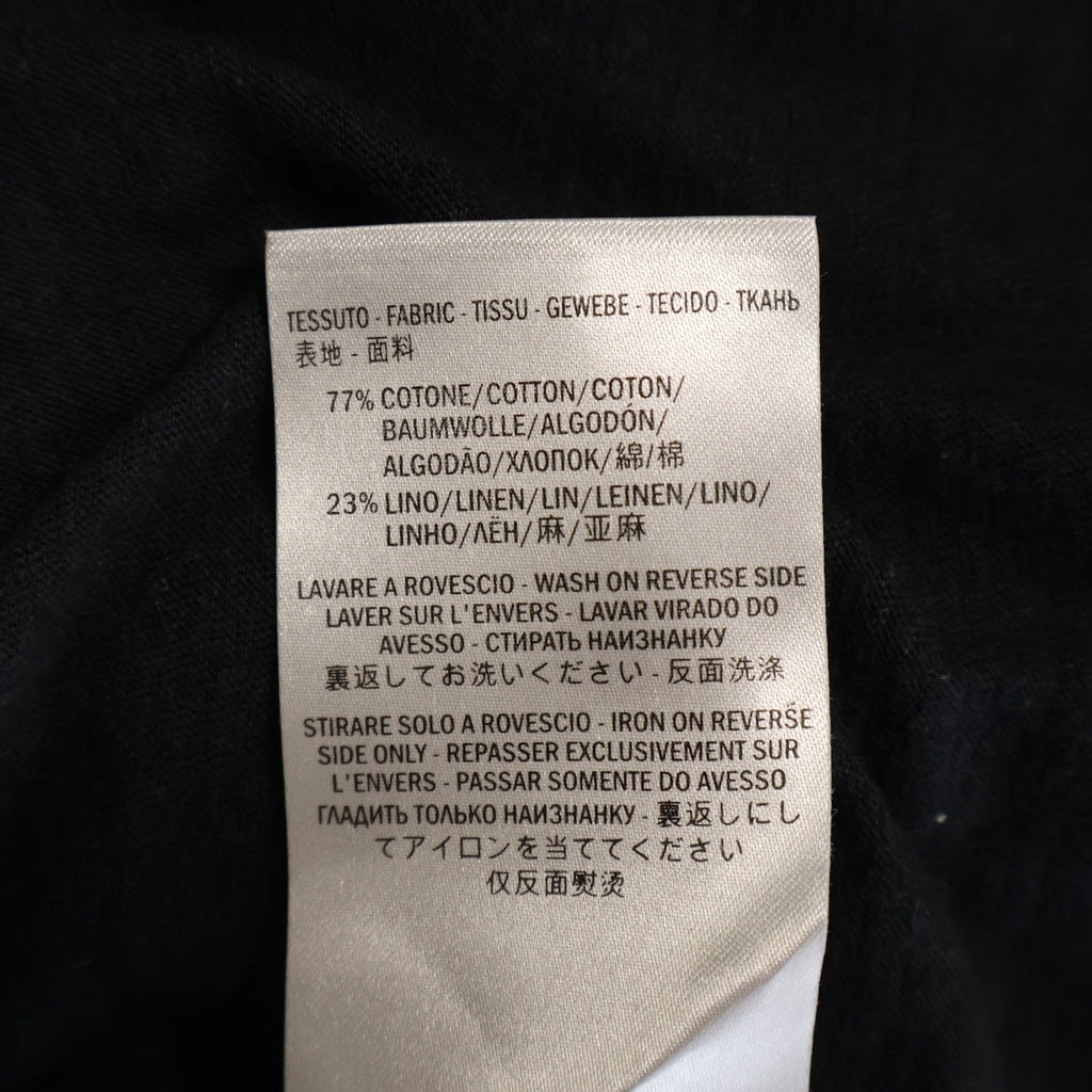 GUCCI(グッチ) 半袖カットソー プリント Tシャツ ブラック コットン 377734