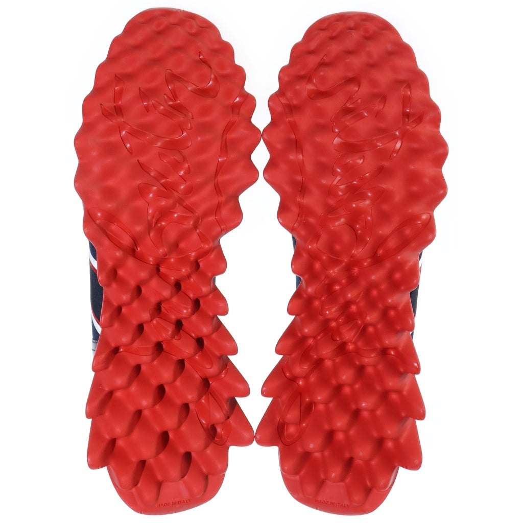 CHRISTIAN LOUBOUTIN(クリスチャンルブタン) Nastroshark ナストロシャーク ローカットスニーカー ネイビー