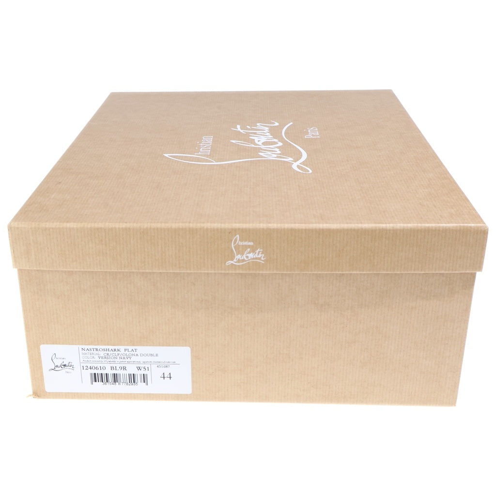CHRISTIAN LOUBOUTIN(クリスチャンルブタン) Nastroshark ナストロシャーク ローカットスニーカー ネイビー