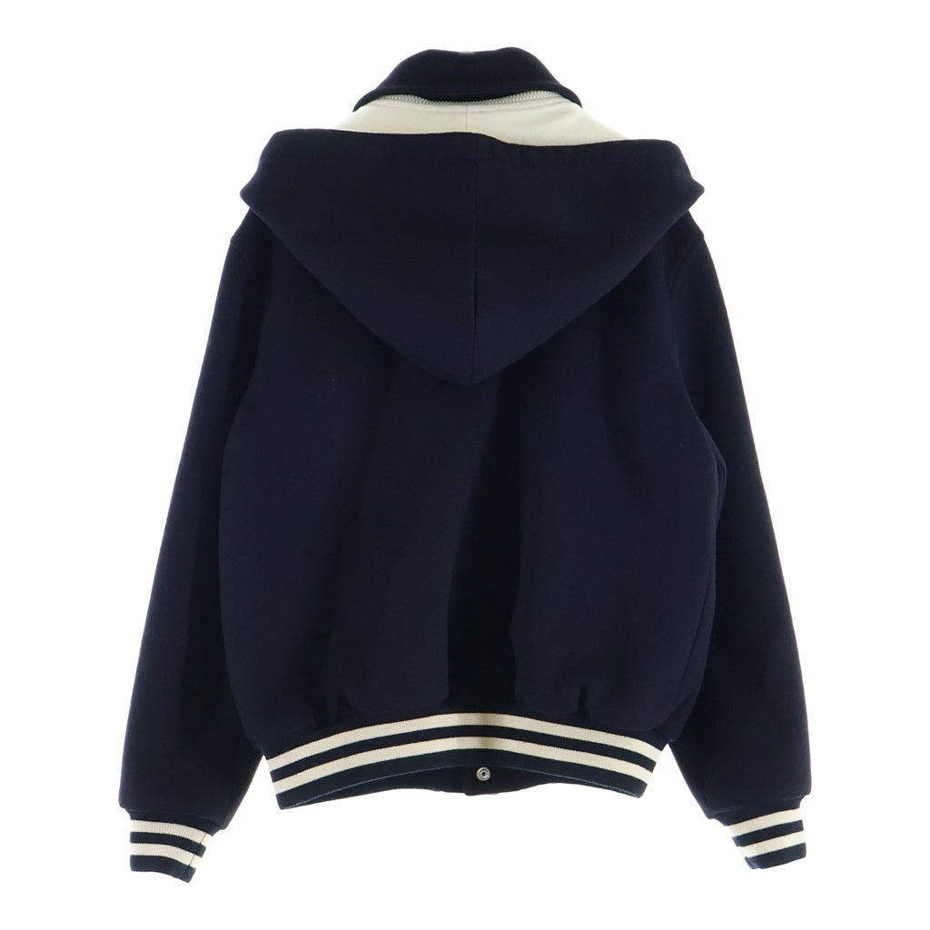 CELINE(セリーヌ) 22SS DOUBLE FACED ダブルフェイス カシミア テディジャケット ブラック ウール 2V35G6700 レディース