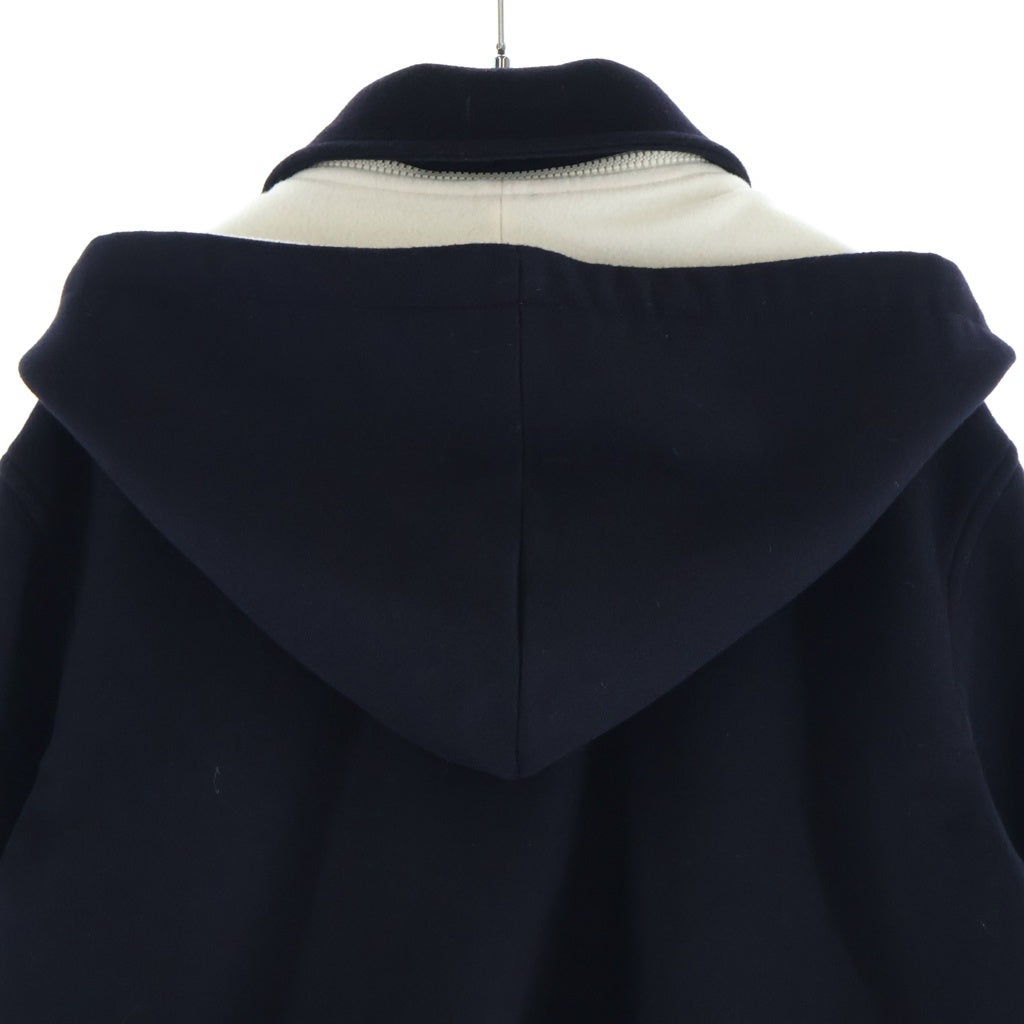 CELINE(セリーヌ) 22SS DOUBLE FACED ダブルフェイス カシミア テディジャケット ブラック ウール 2V35G6700 レディース