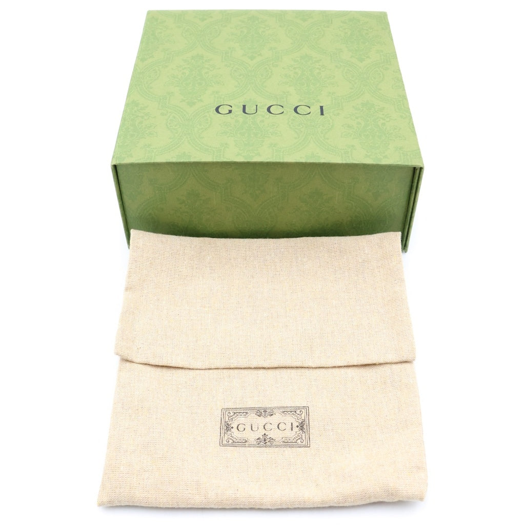 GUCCI(グッチ) インターロキング ラインストーン カチューシャ ヘアバンド ブラック レディース