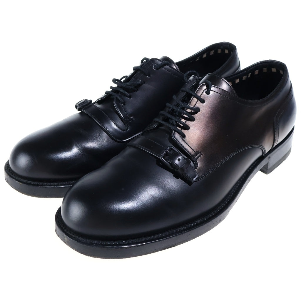 BOTTEGA VENETA(ボッテガヴェネタ) ベルト付 ドレス シューズ ビジネスシューズ レザー ブラック