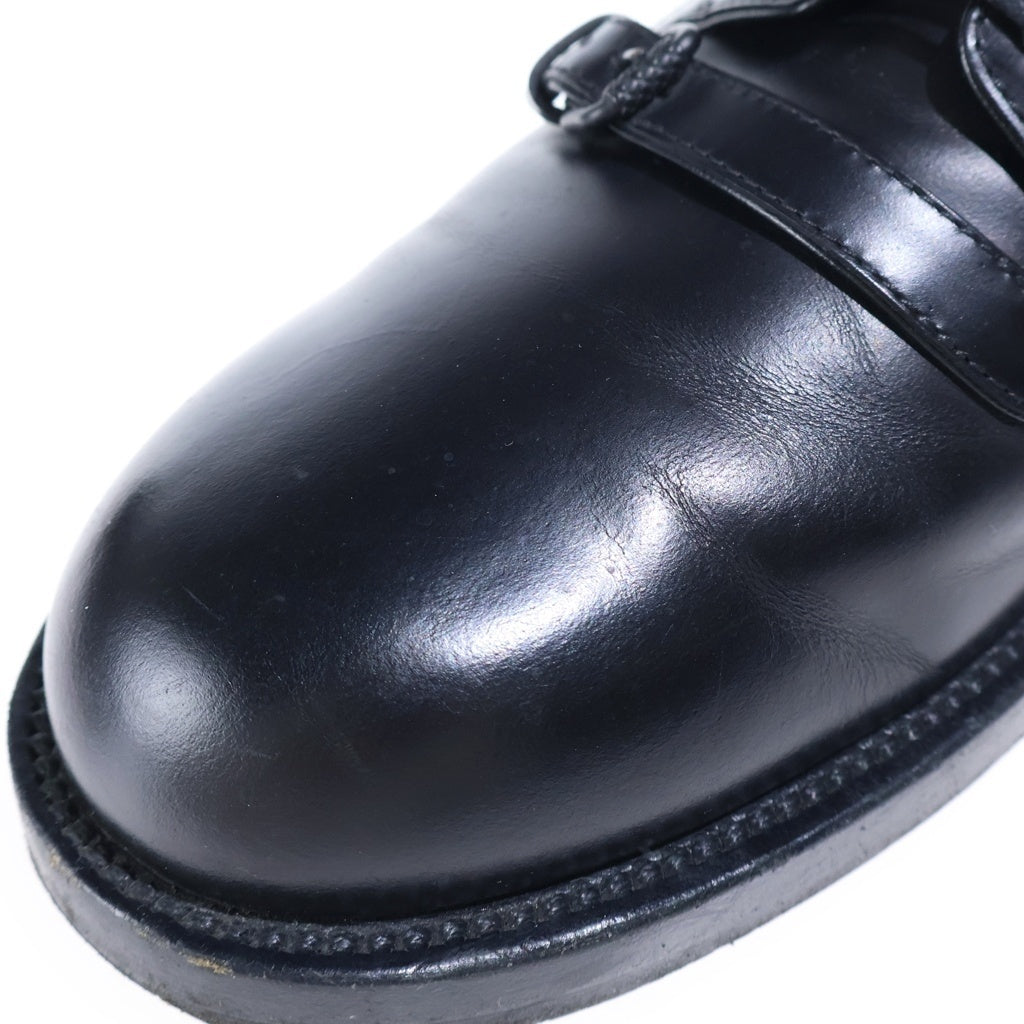 BOTTEGA VENETA(ボッテガヴェネタ) ベルト付 ドレス シューズ ビジネスシューズ レザー ブラック