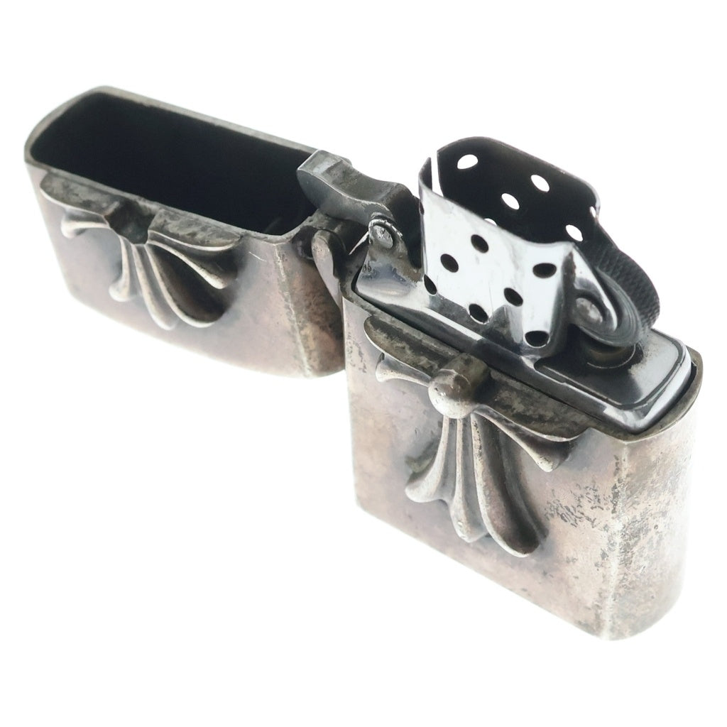 CHROME HEARTS(クロムハーツ) ZIPPO LIGHTERZ-V1 V1スモール CHクロス ジッポライター シルバー