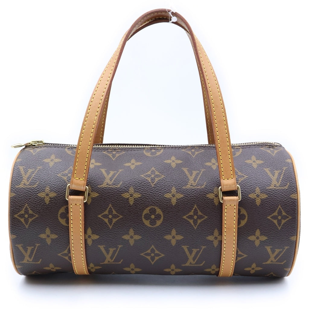 LOUIS VUITTON(ルイヴィトン) モノグラム パピヨン26 PVC レザー ハンドバッグ ブラウン M51386 レディース