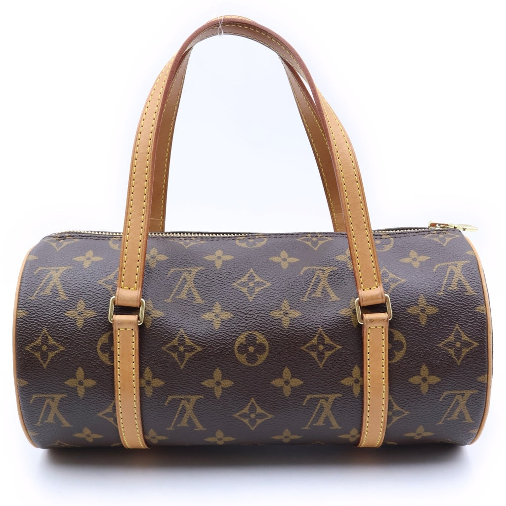 LOUIS VUITTON(ルイヴィトン) モノグラム パピヨン26 PVC レザー ハンドバッグ ブラウン M51386 レディース