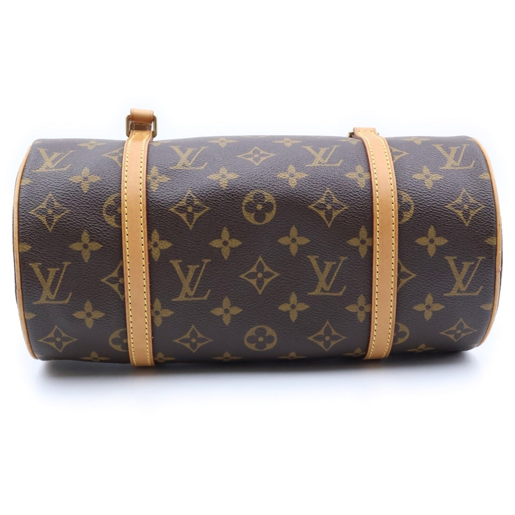 LOUIS VUITTON(ルイヴィトン) モノグラム パピヨン26 PVC レザー ハンドバッグ ブラウン M51386 レディース