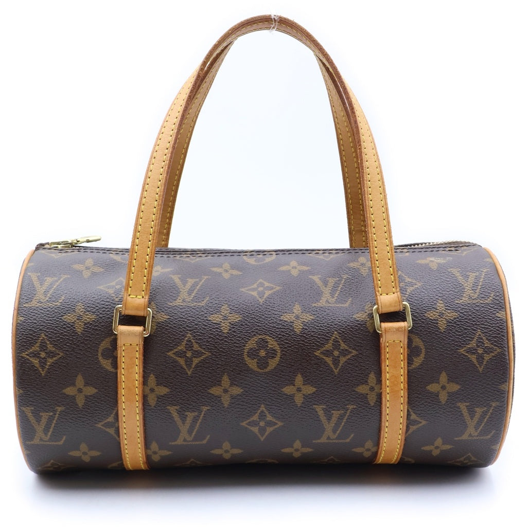 LOUIS VUITTON(ルイヴィトン) モノグラム パピヨン26 PVC レザー ハンドバッグ ブラウン M51386 レディース