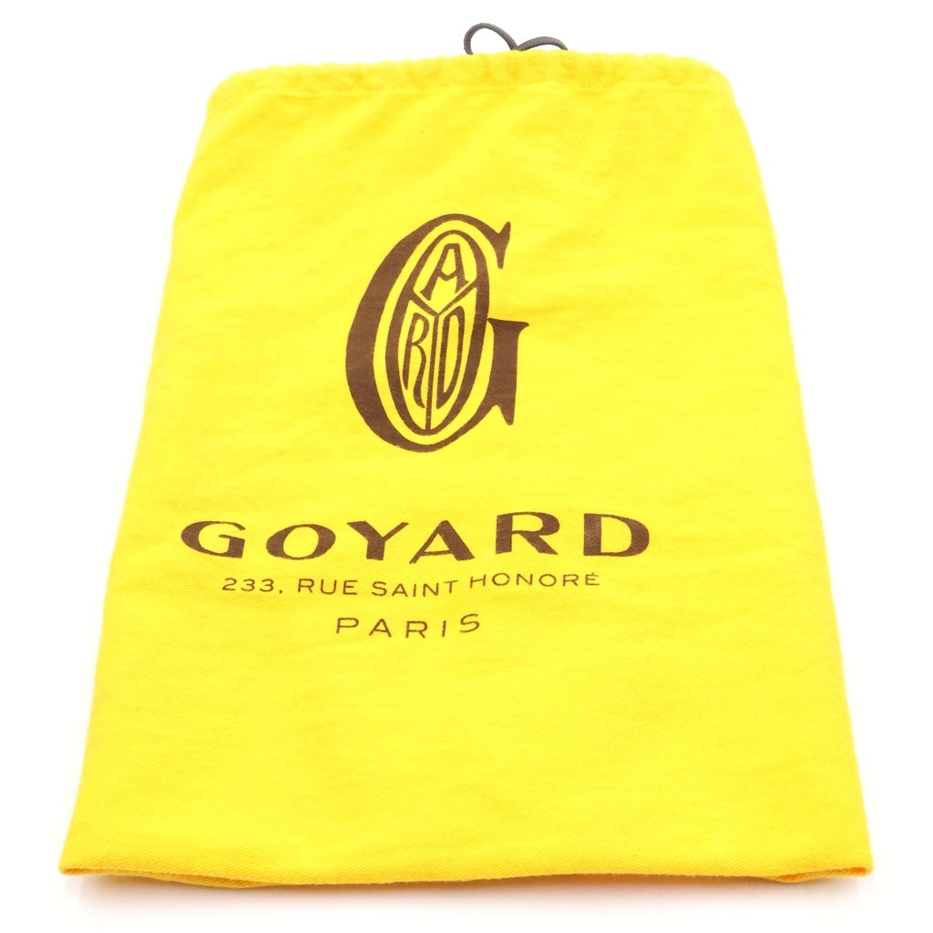GOYARD(ゴヤール) サンルイPM PVC コーティングキャンバス レザー トートバッグ ブルー レディース