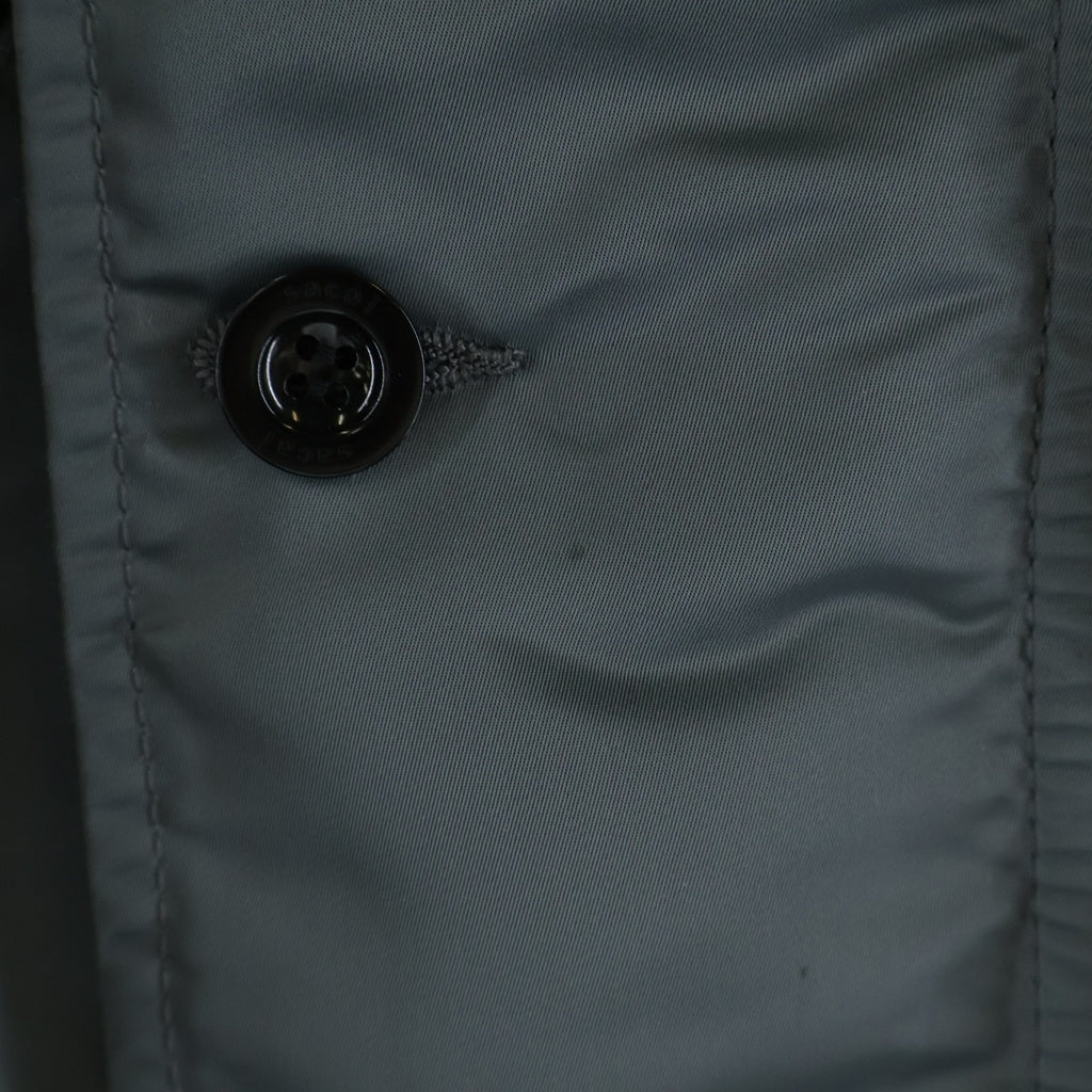 Sacai(サカイ) 23AW Nylon Twill Mix Blouson ナイロン ツイル ブルゾン ジップアップ ミリタリー ジャケット グレー #1 23-03164M
