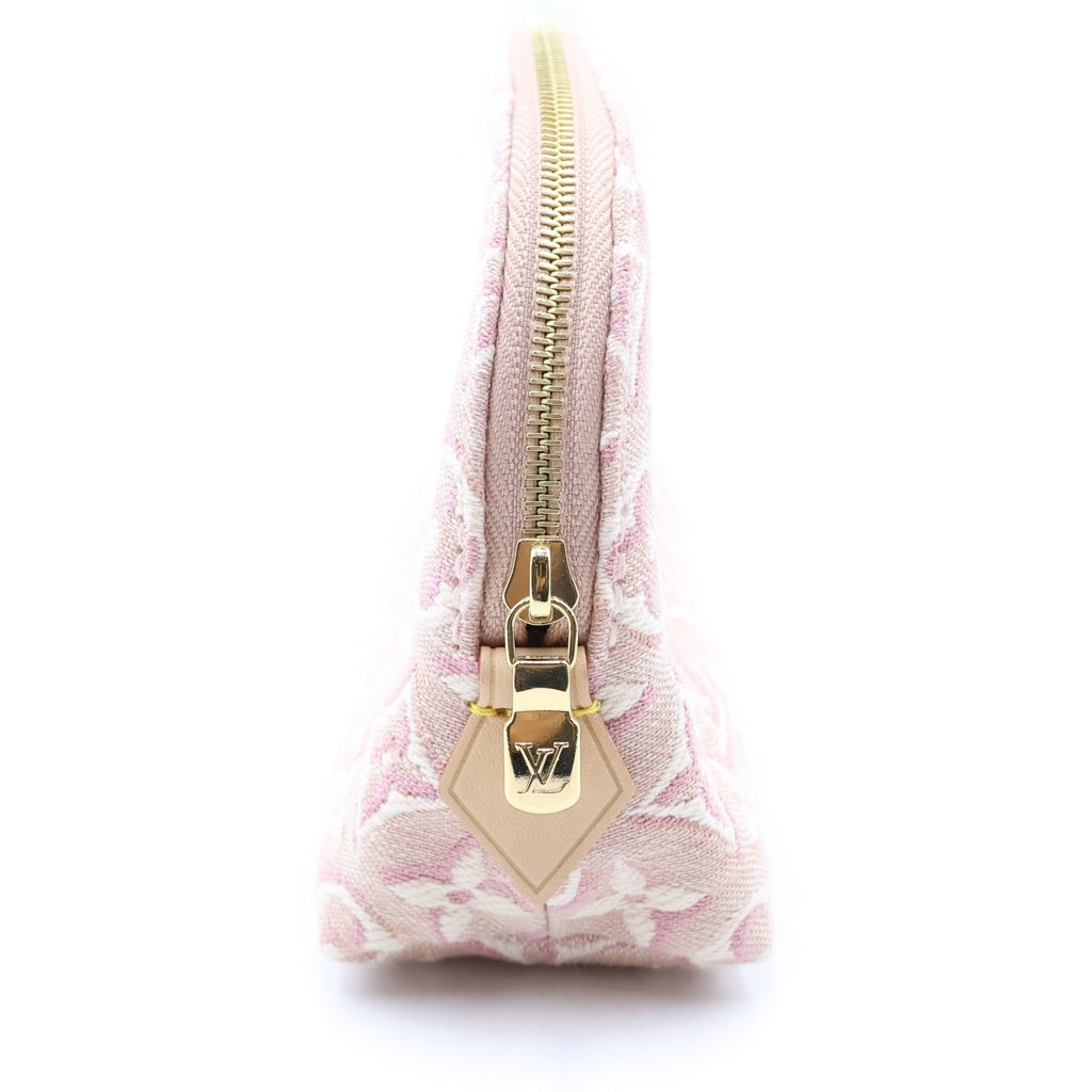 LOUIS VUITTON(ルイヴィトン) モノグラムジャカード ポシェットコスメティックPM ポーチ ローズリュバンピンク M2A419 ICタイプ レディース
