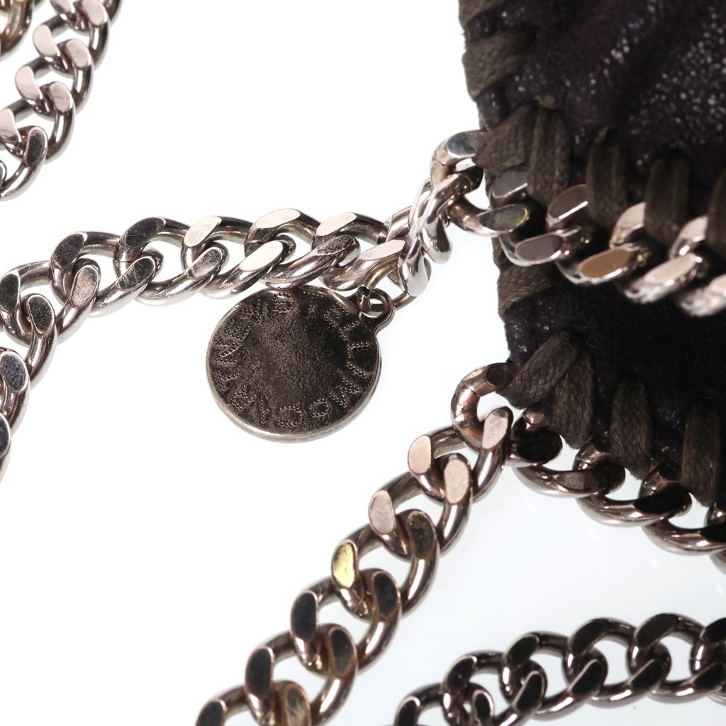 STELLA McCARTNEY(ステラマッカートニー) ファラベラ 2wayチェーンショルダーバッグ ハンドバッグ ブラック フェイクレザー 371223 レディース