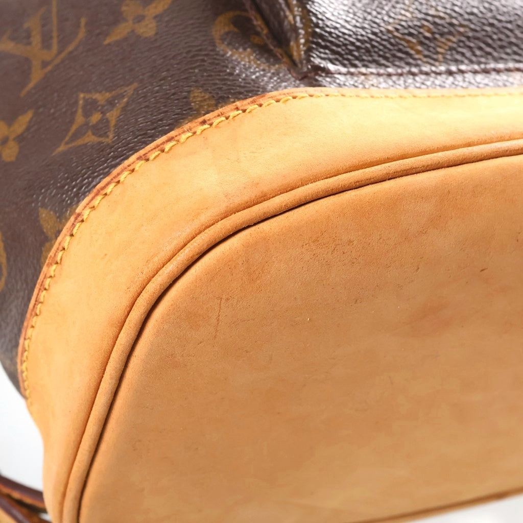 LOUIS VUITTON(ルイヴィトン) モノグラム モンスリMM リュック ブラウン PVC×レザー M51136 レディース