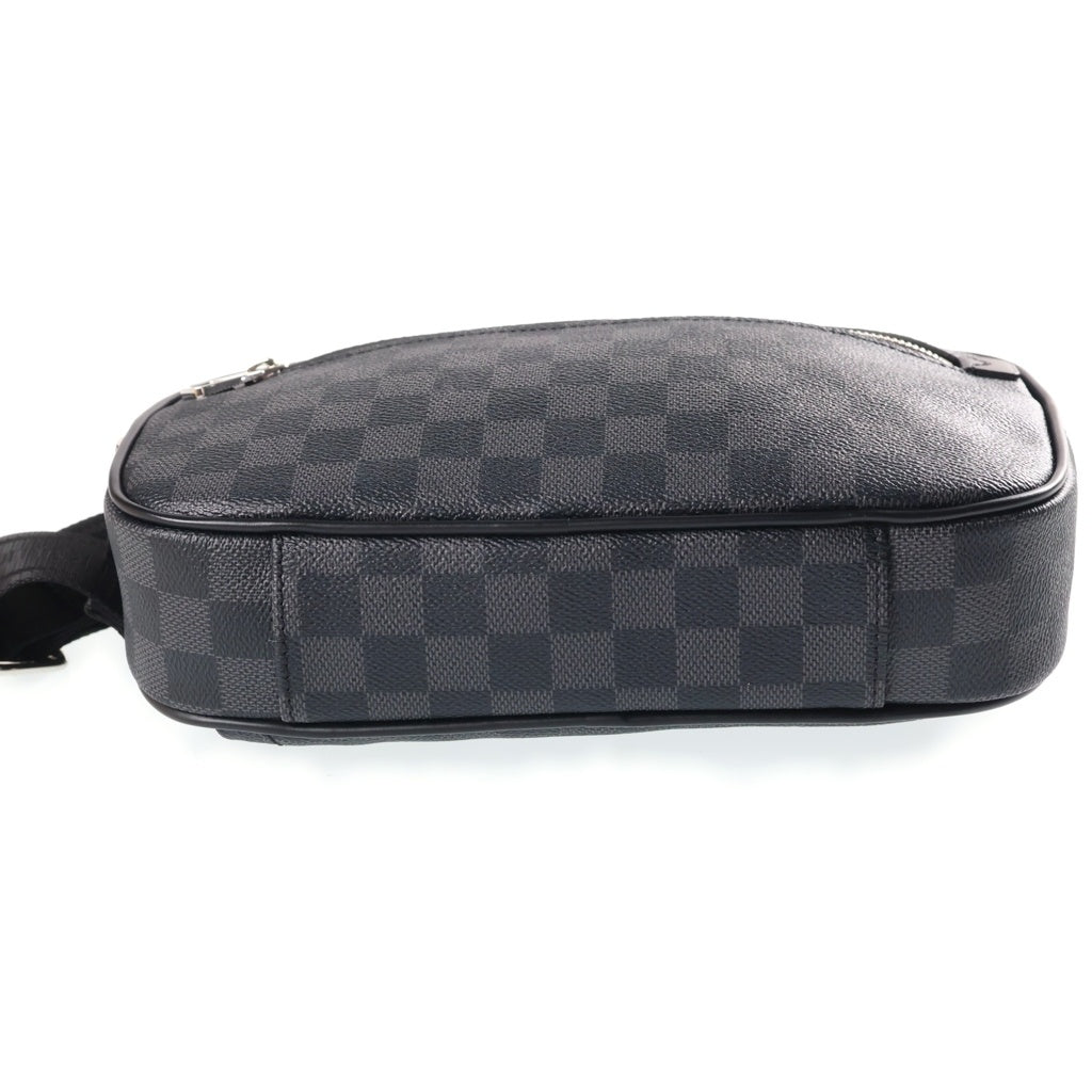 LOUIS VUITTON(ルイヴィトン) ダミエグラフィット アンブレール PVC レザー 2WAY ボディ ショルダーバッグ ブラック シルバー金具 N41289 RFID