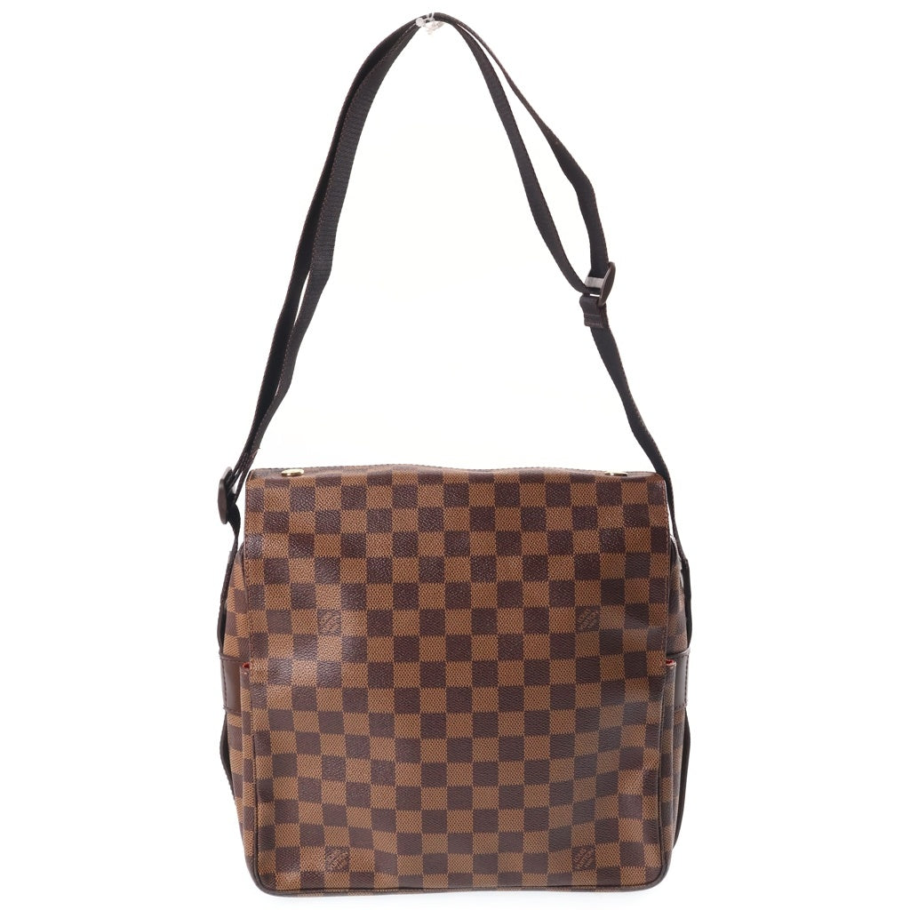 LOUIS VUITTON(ルイヴィトン) ダミエ ナヴィグリオ ショルダーバッグ ブラウン PVC×レザー N45258 レディース