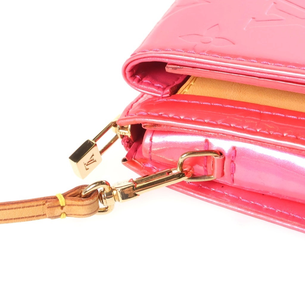 LOUIS VUITTON(ルイヴィトン) モノグラムヴェルニ モット ハンドバッグ エナメル ピンク M91137 レディース