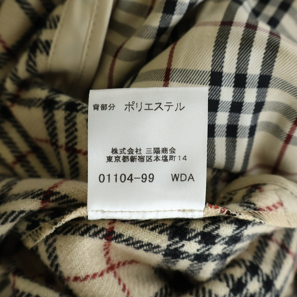BURBERRY(バーバリー) 裏地ノヴァチェック トレンチコート コットン ラグランスリーブ ベージュ FD249-231-42 レディース