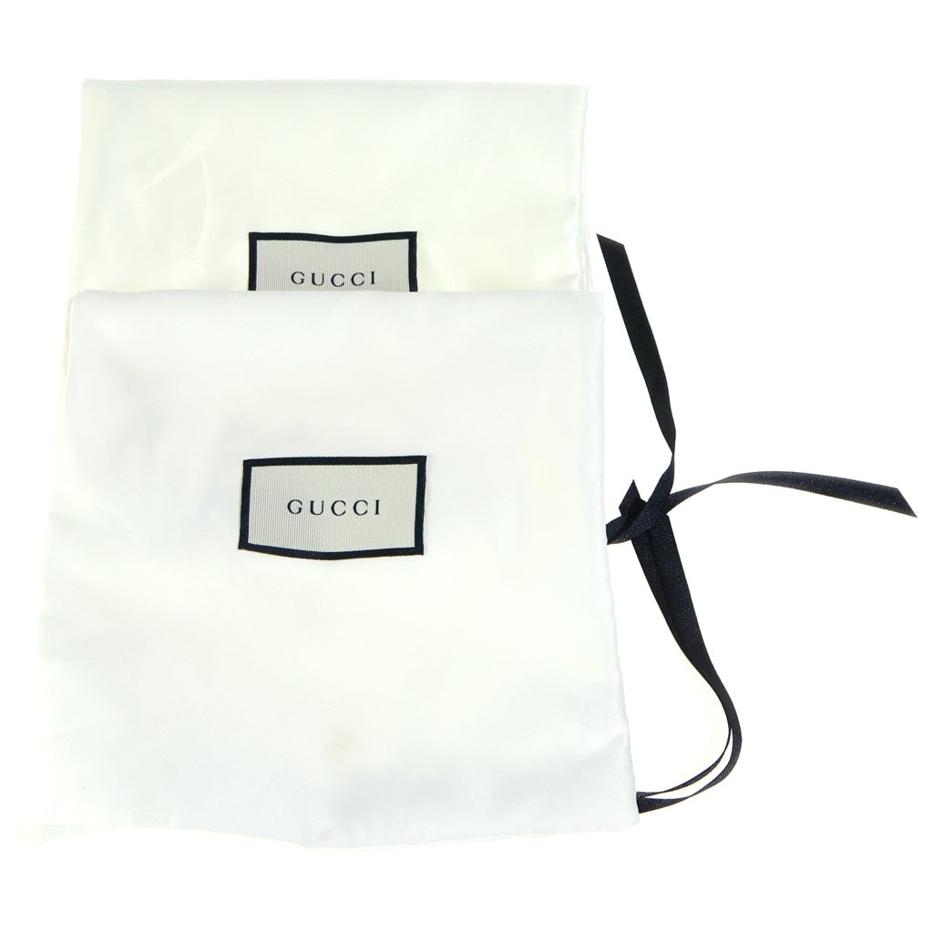 GUCCI(グッチ) マイクログッチシマ サイドライン ローカットスニーカー シューズ レザー ホワイト 233334 レディース
