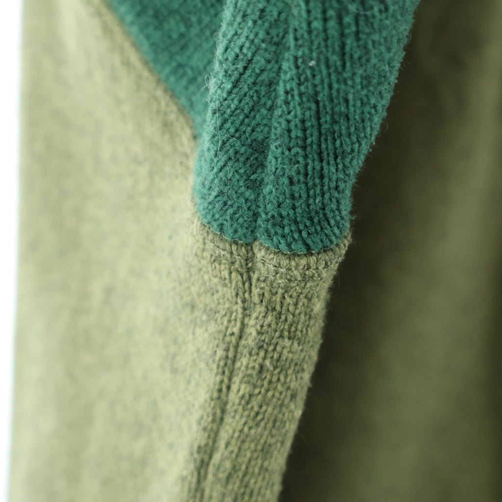 PATAGONIA(パタゴニア) 14AW Better Sweater ベターセーター ハーフジップ フリースジャケット 14年製 バイカラー グリーン 25521FA14