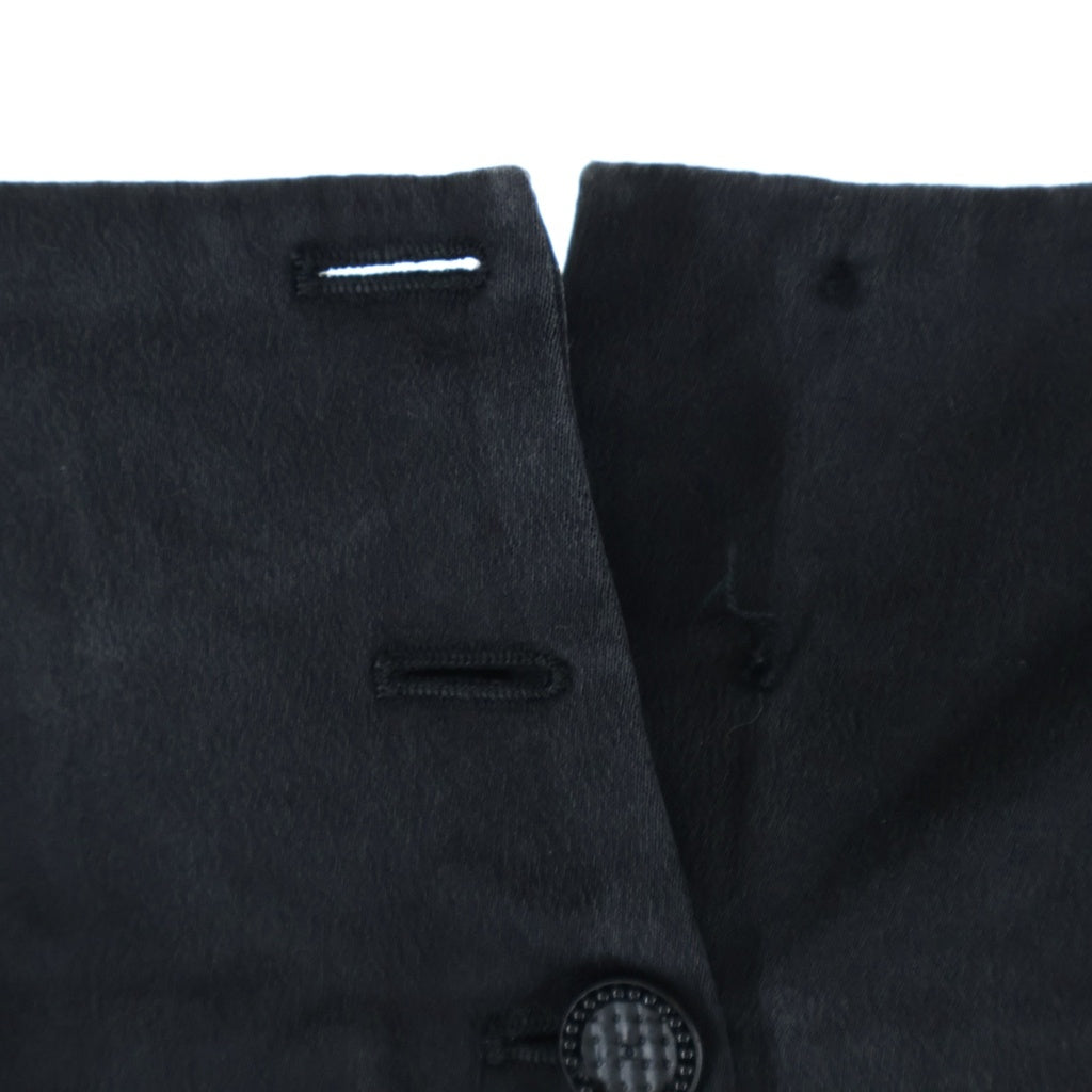 CHANEL(シャネル) 03AW VINTAGE Pleats Flare Skirt プリーツフレアスカート シルク フランス製 ブラック P21673W03166 レディース