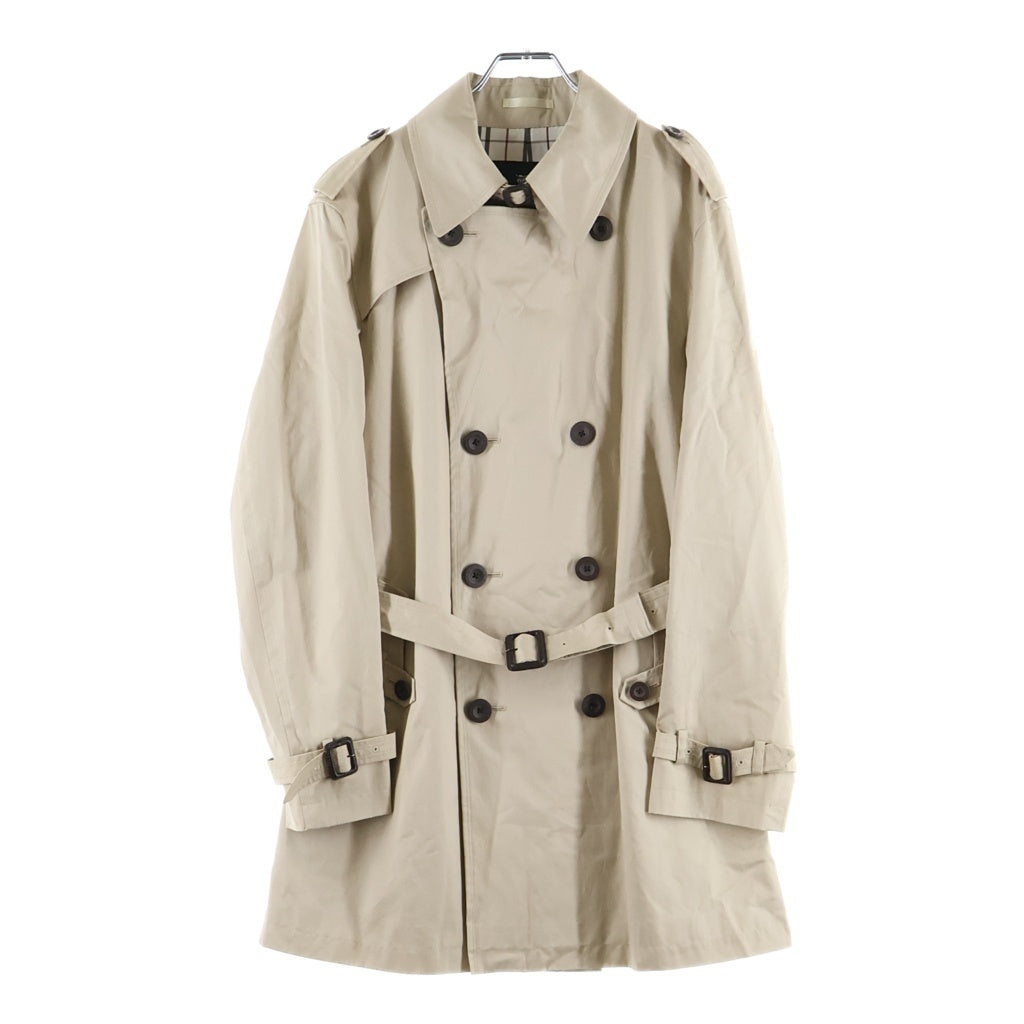 BURBERRY BLACK LABEL(バーバリー ブラックレーベル) ロングトレンチコート ベージュ #L BMA55-600-42 レディース