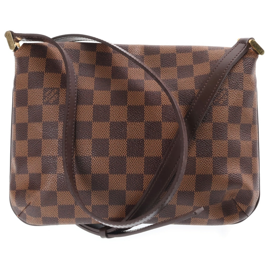 LOUIS VUITTON(ルイヴィトン) ダミエ ミュゼットタンゴ PVC レザー ショルダーバッグ ブラウン N51255 レディース