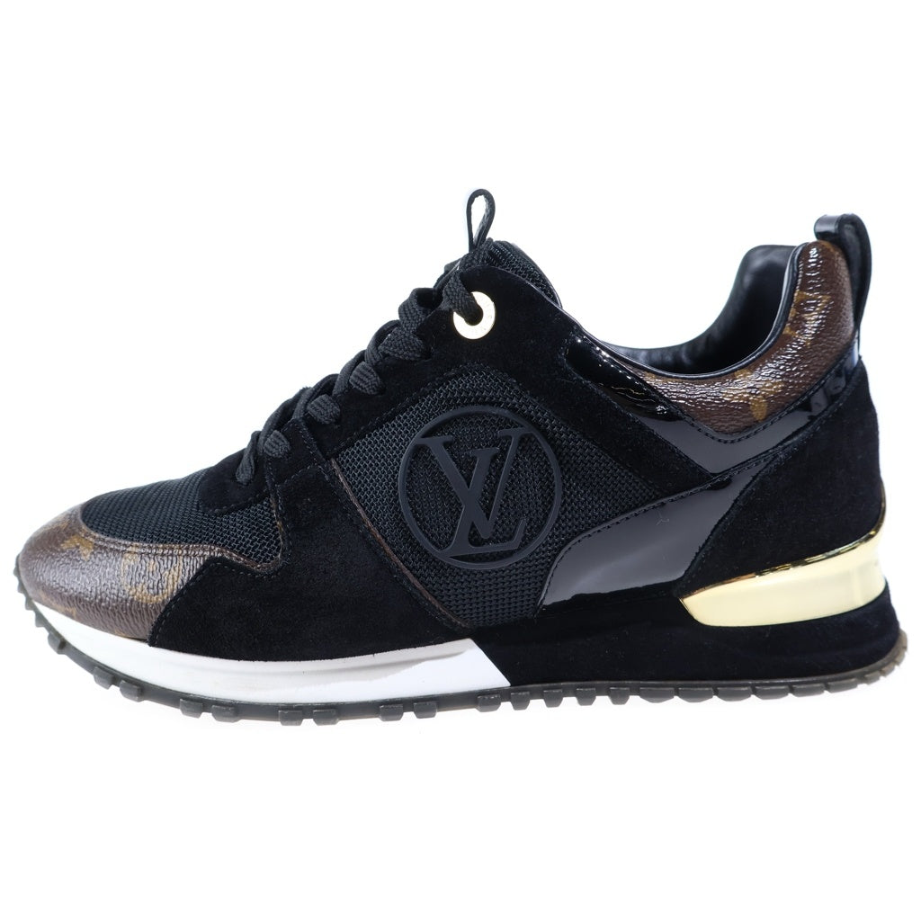 LOUIS VUITTON(ルイヴィトン) モノグラム ランアウェイローカットスニーカー ブラック/ブラウン レディース