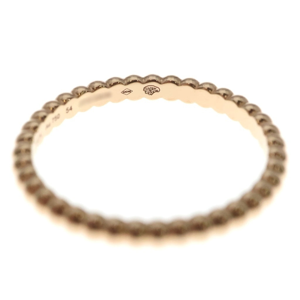 Van Cleef & Arpels(ヴァンクリーフアンドアーペル) ペルレ ゴールドパール スモール リング ピンクゴールド Au750PG #54 VCARPJMF54