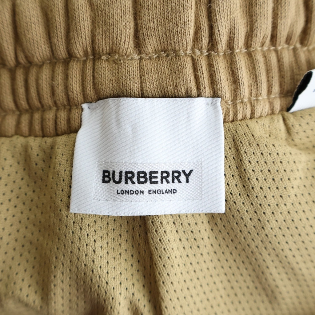 BURBERRY(バーバリー) TB モノグラム ボアフリース ジョガーパンツ ベージュ 8058388
