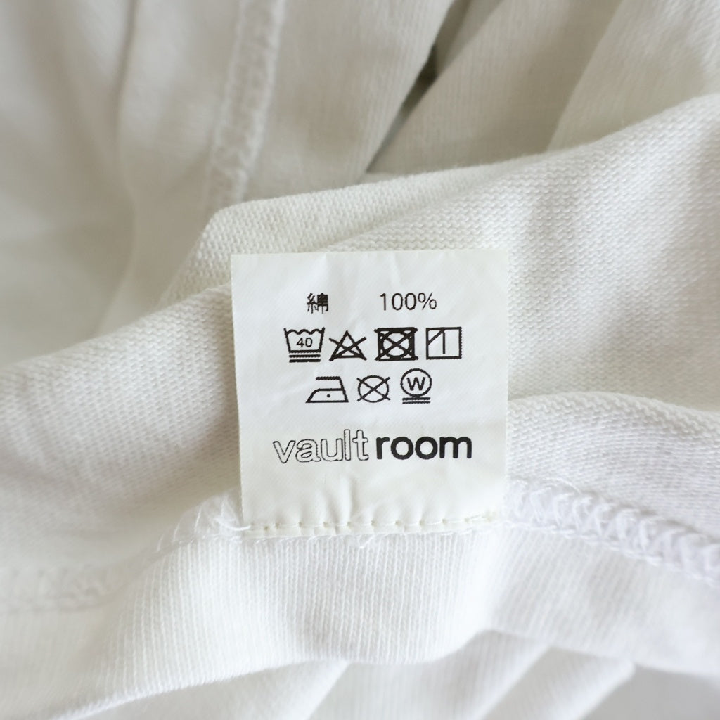 VAULTROOM(ボルトルーム) ×STREET FIGHTER 6 ストリートファイター6 春麗 刺繍 半袖Tシャツ カットソー ホワイト