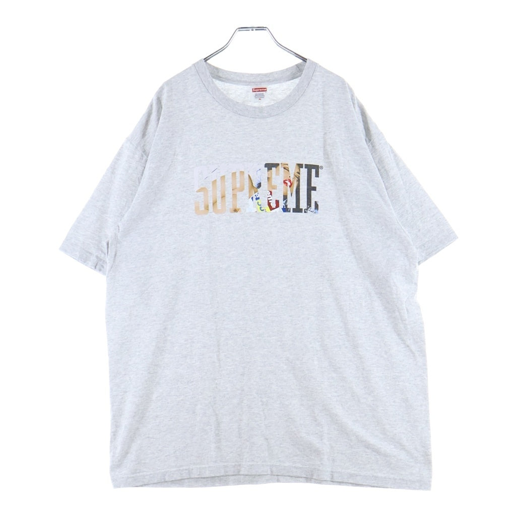 SUPREME(シュプリーム) 24AW Tera Patrick Tee テラパトリック ロゴプリント 半袖Tシャツ カットソー グレー