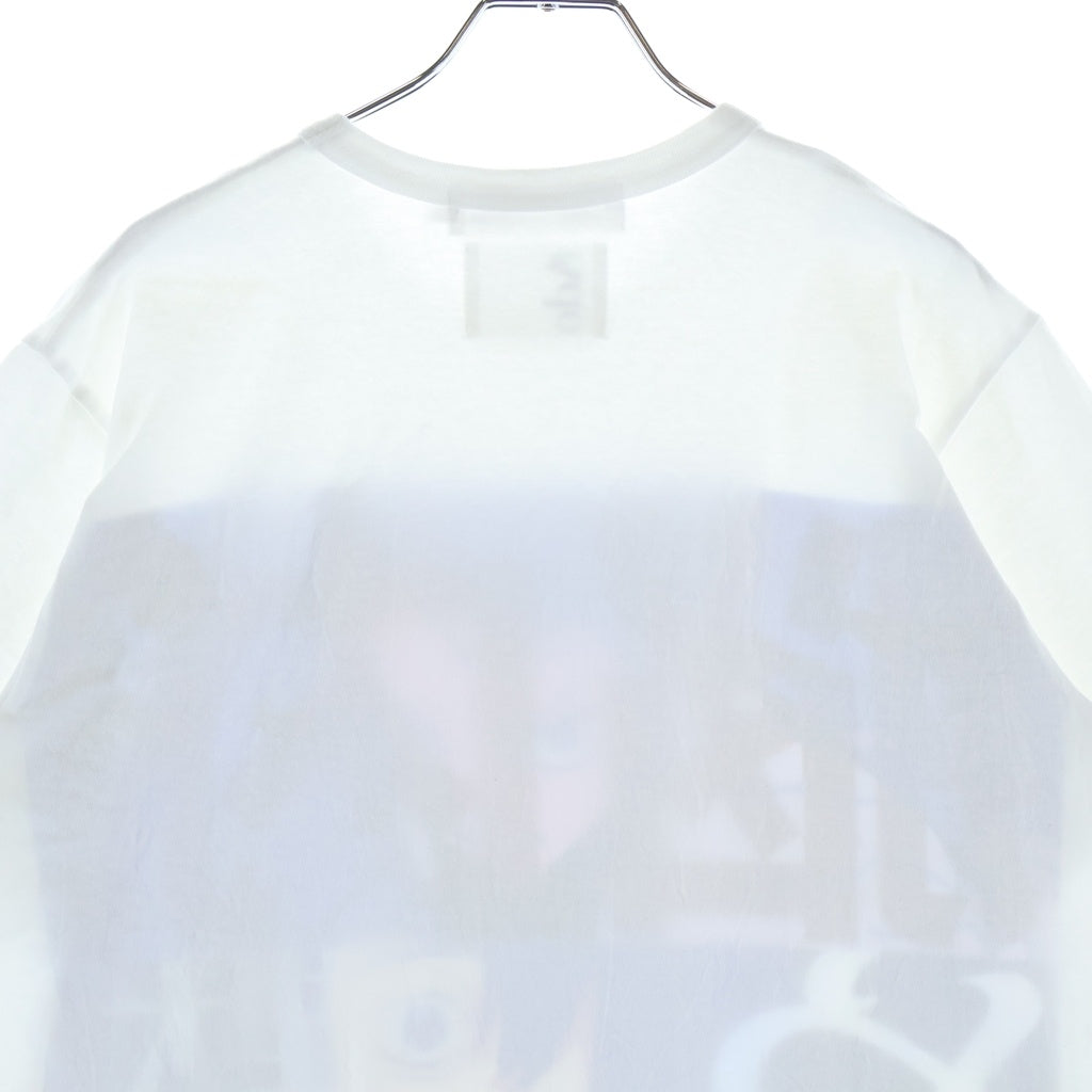 COMME des GARCONS(コムデギャルソン) 24SS ×Ado アド グラフィックプリント 半袖Tシャツ カットソー ホワイト AD2024 LM-T101