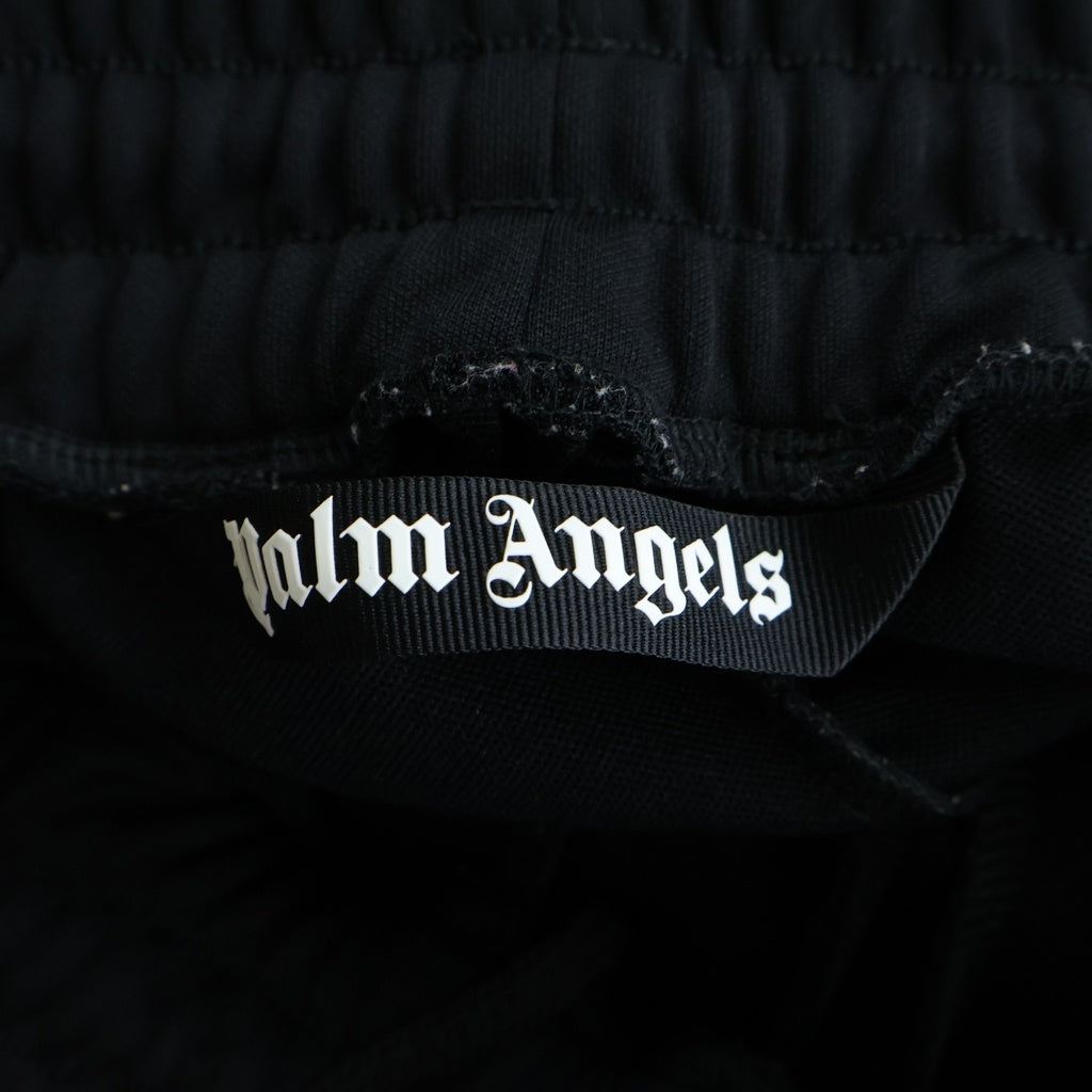 Palm Angels(パームエンジェルス) ルーズ エラスティック スウェット トラック ジョガー パンツ ブラック PMCJ014S23FAB001