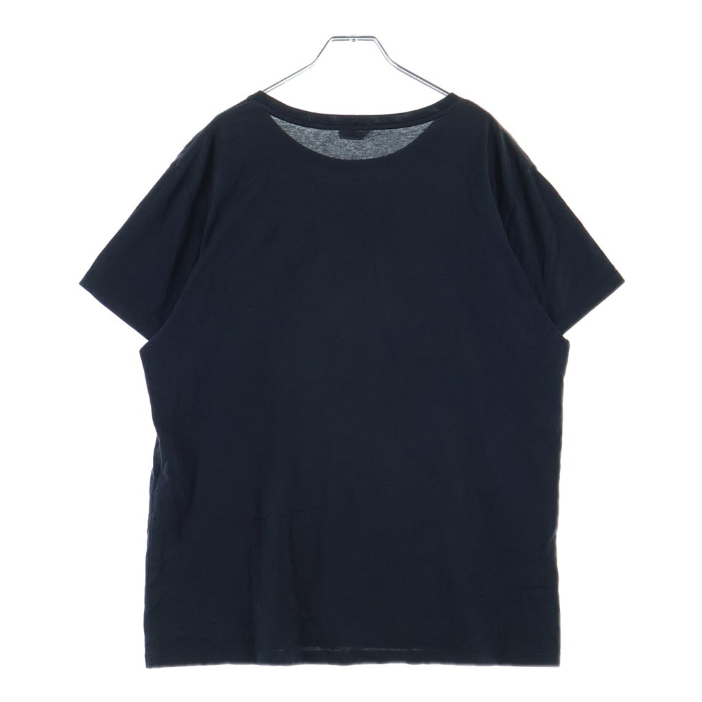 CELINE(セリーヌ) ロゴプリント 半袖Tシャツ カットソー ブラック #XL