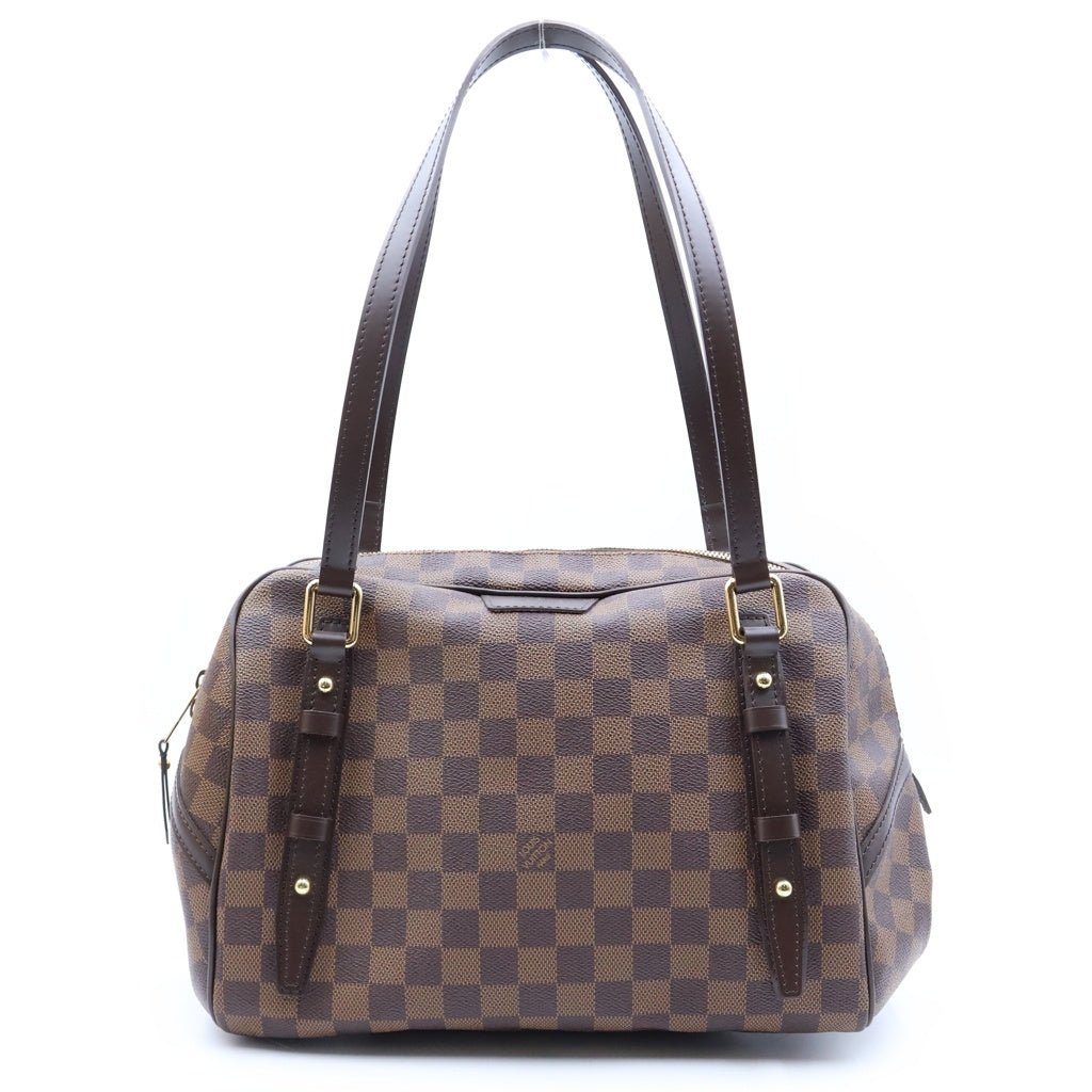 LOUIS VUITTON(ルイヴィトン) ダミエ リヴィントンGM PVC レザー ;ショルダーバッグ ブラウン N41158 レディース