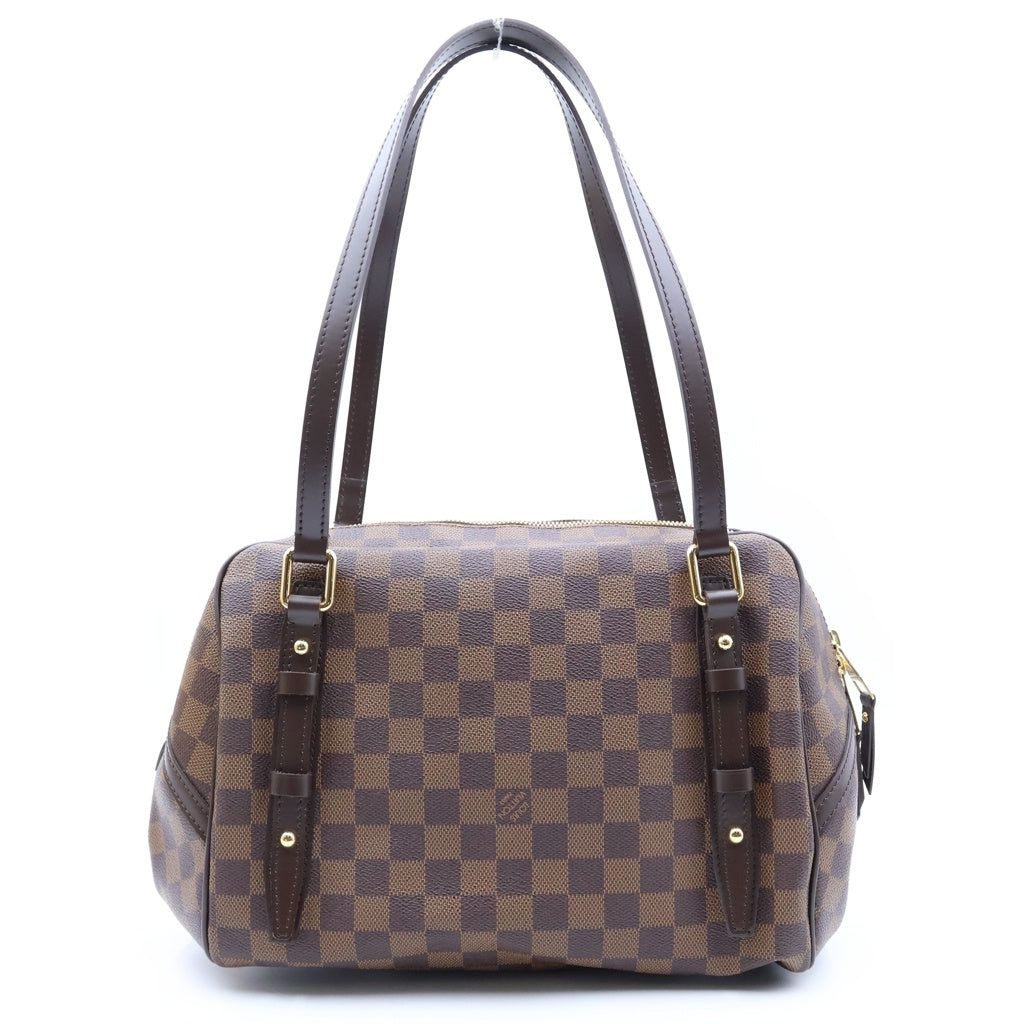 LOUIS VUITTON(ルイヴィトン) ダミエ リヴィントンGM PVC レザー ;ショルダーバッグ ブラウン N41158 レディース