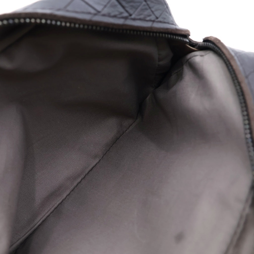 BOTTEGA VENETA(ボッテガヴェネタ) イントレチャート チェーンショルダーバッグ ブラウン レザー 230455-bv レディース