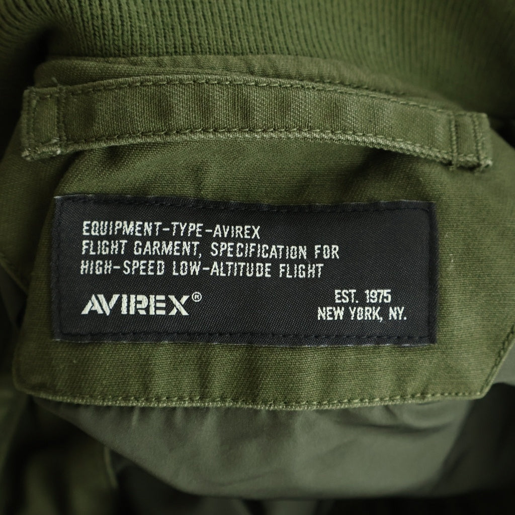 AVIREX(アヴィレックス) コットンライトMA-1 ブルゾンジャケット カーキ #M 783-6152001