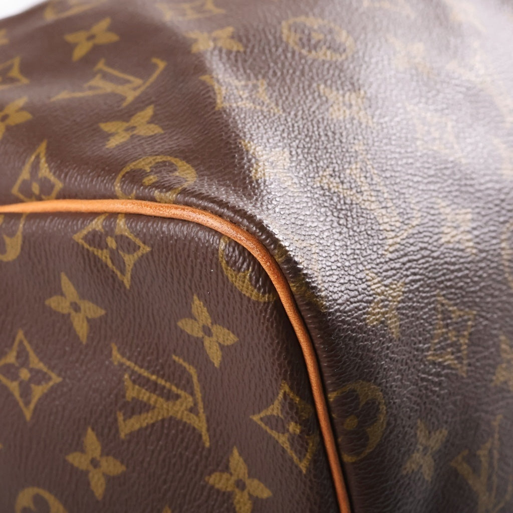 LOUIS VUITTON(ルイヴィトン) モノグラム キーポル55 ボストンバッグ ブラウン PVCレザー M41424