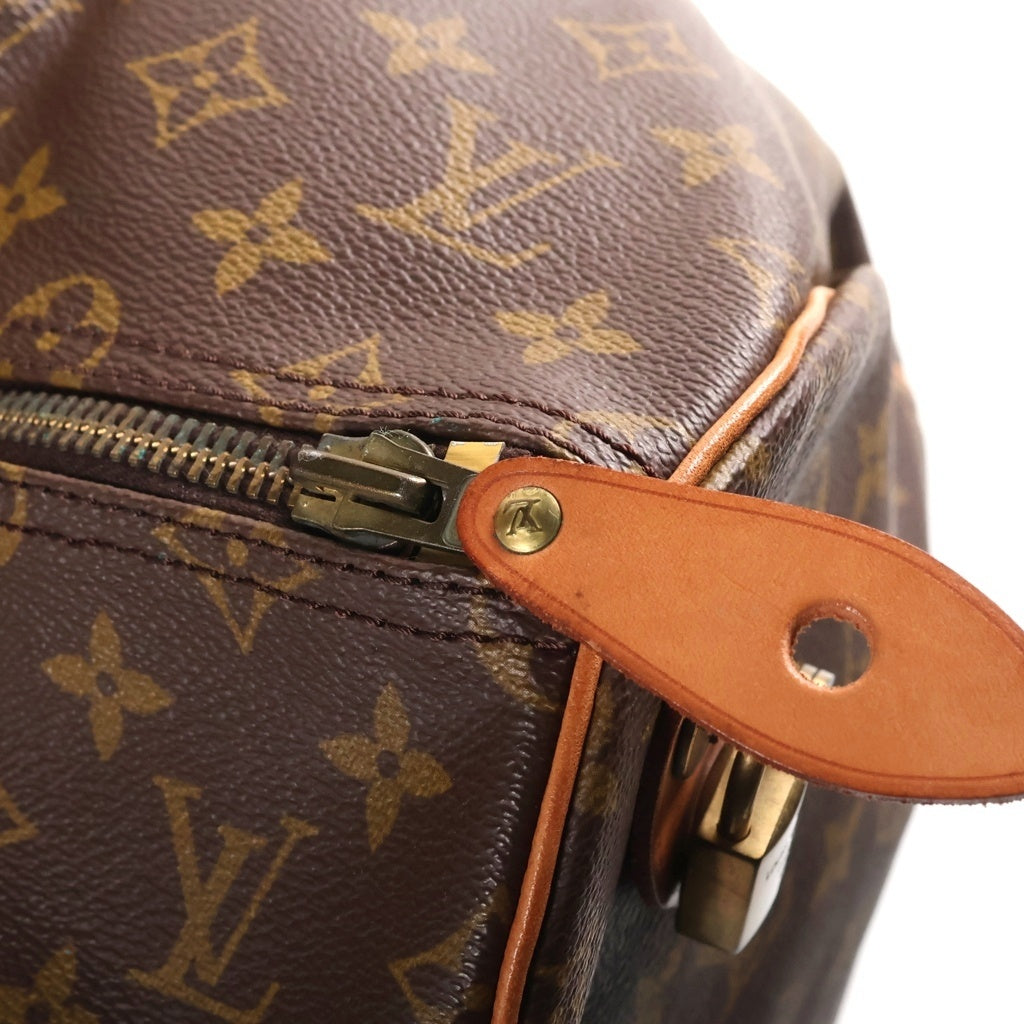 LOUIS VUITTON(ルイヴィトン) モノグラム キーポル55 ボストンバッグ ブラウン PVCレザー M41424