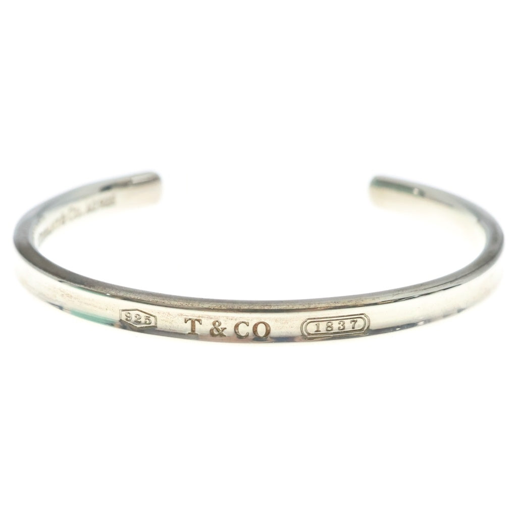 TIFFANY & Co.(ティファニー) 1837 ナロー カフ バングル Ag925 シルバー レディース
