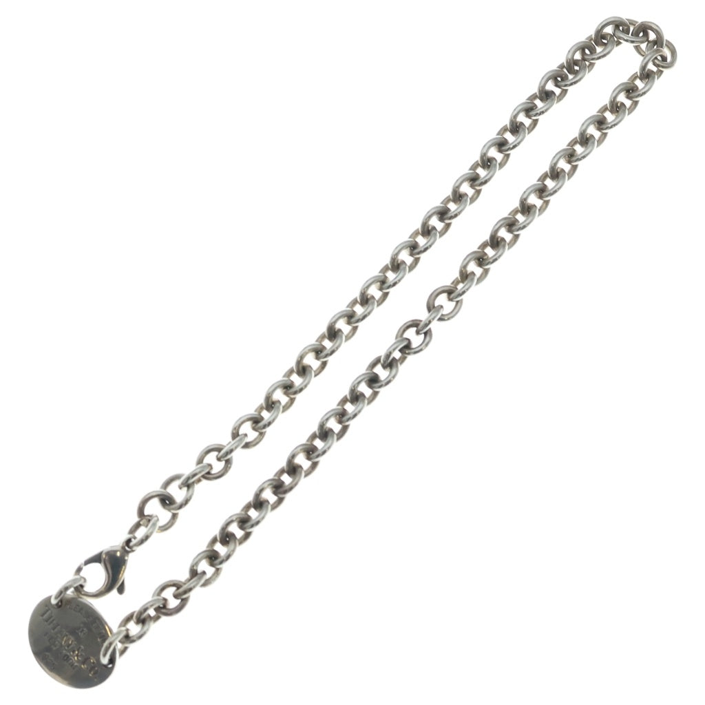 TIFFANY & Co.(ティファニー) リターン トゥ ティファニー オーバル タグ ネックレス Ag925 シルバー レディース