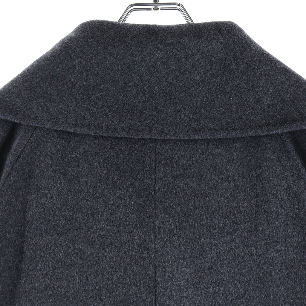 Max Mara(マックスマーラ) Studioライン スタンドネック バージンウールロングコート グレー 60861513 レディース