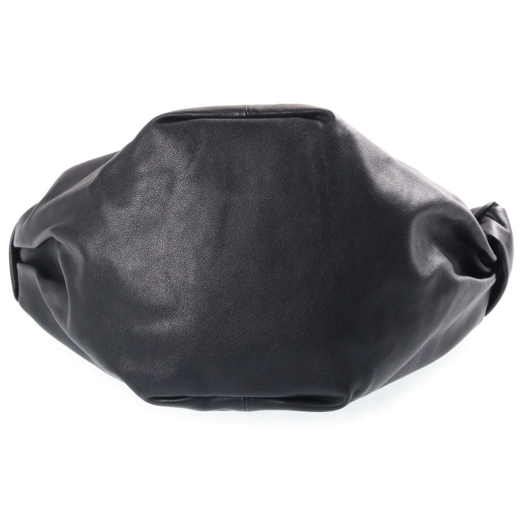 BOTTEGA VENETA(ボッテガヴェネタ) ダブルノット ハンドバッグ ブラック レザー レディース