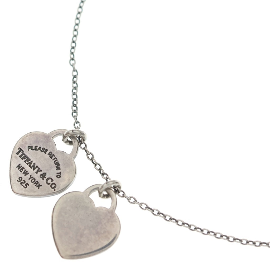 TIFFANY & Co.(ティファニー) リターントゥティファニー ダブルハート ネックレス Ag925 シルバー レディース