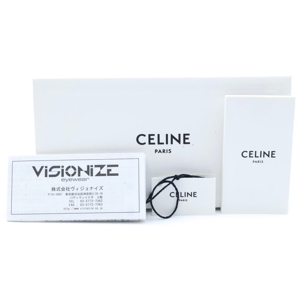CELINE(セリーヌ) キャッツアイフレーム カラーレンズ サングラス メガネ 眼鏡 アイウェア ブラウン CL40203U レディース