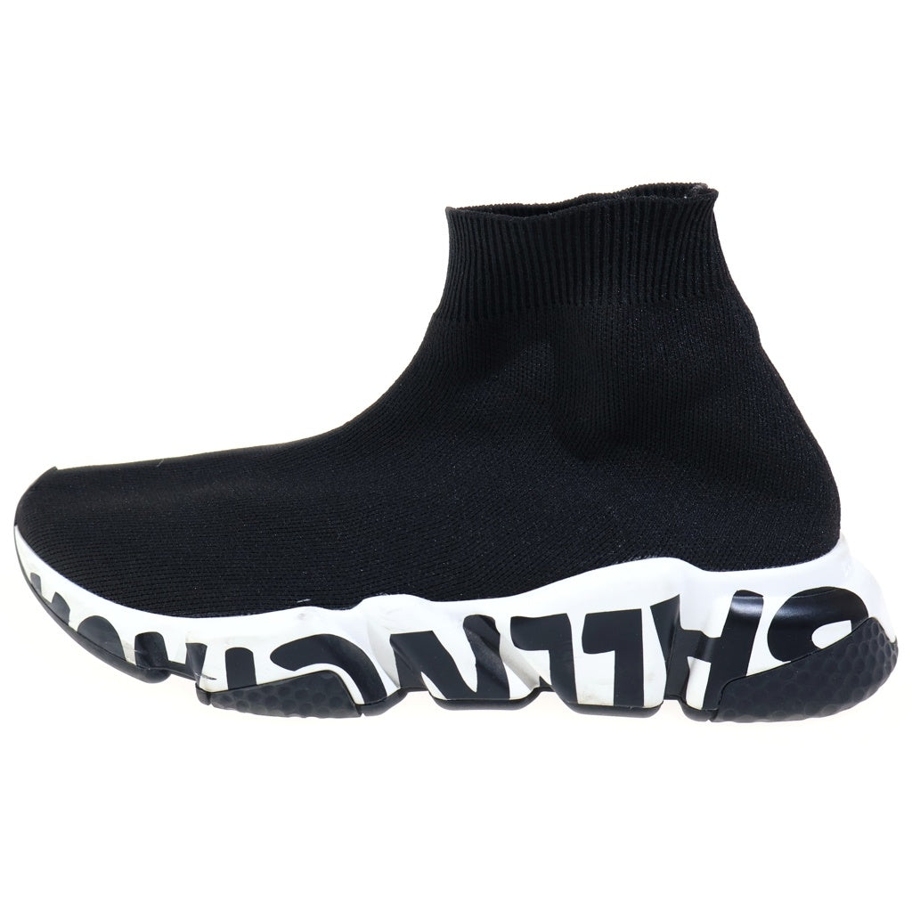 BALENCIAGA(バレンシアガ) SPEED TRAINER スピードトレーナー ハイカットソックスシューズ ブラック #26 レディース