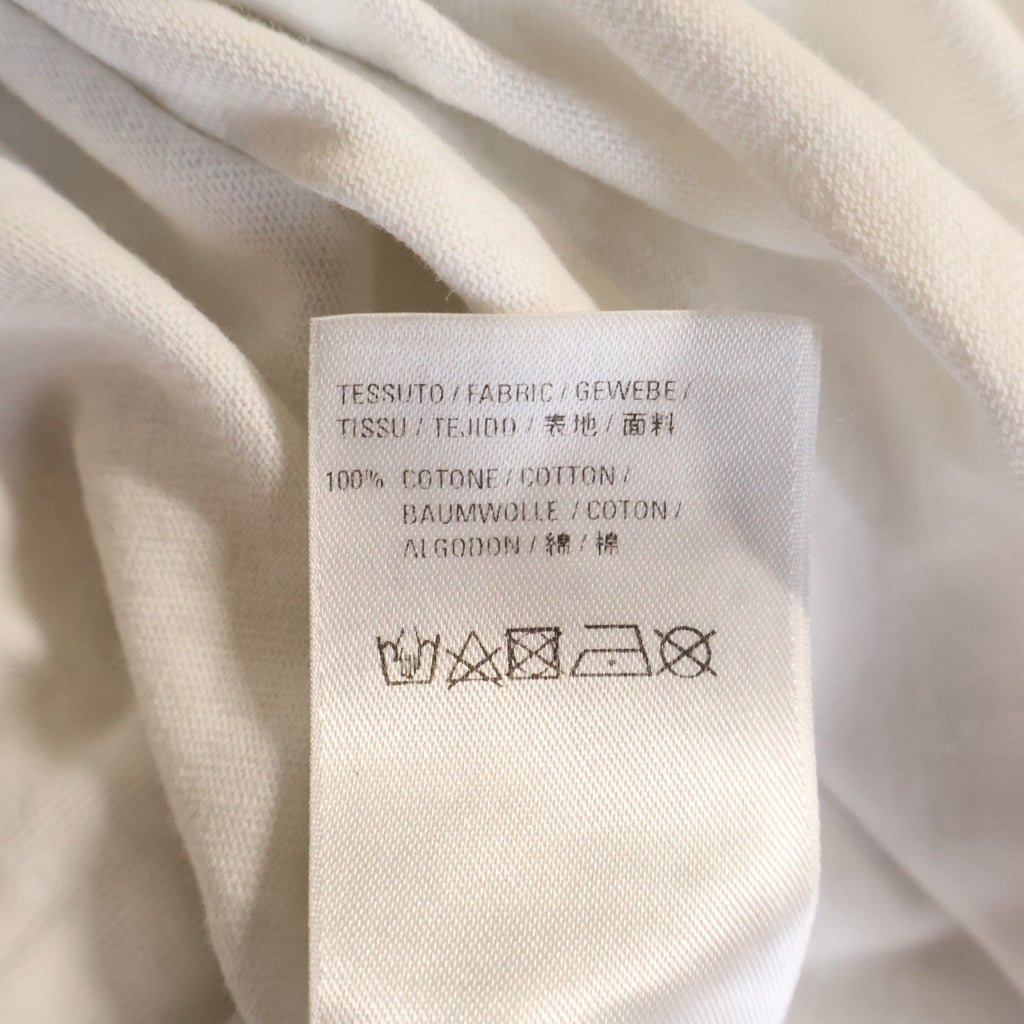 BALENCIAGA(バレンシアガ) フロントロゴプリント 半袖Tシャツ カットソー ホワイト #XS 620969
