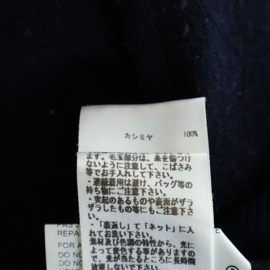 JIL SANDER(ジルサンダー) カシミヤ クルーネックニット セーター ネイビー #36 レディース